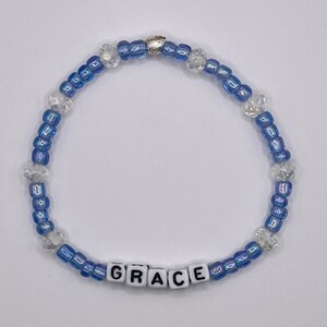 Custom Word Bracelet - Grace - Personalized Bracelet