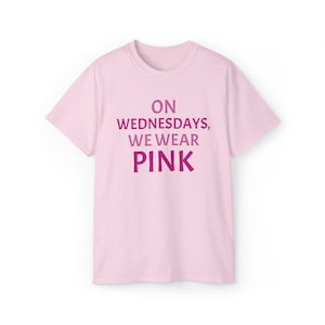 On Wednesdays, we wear Pink