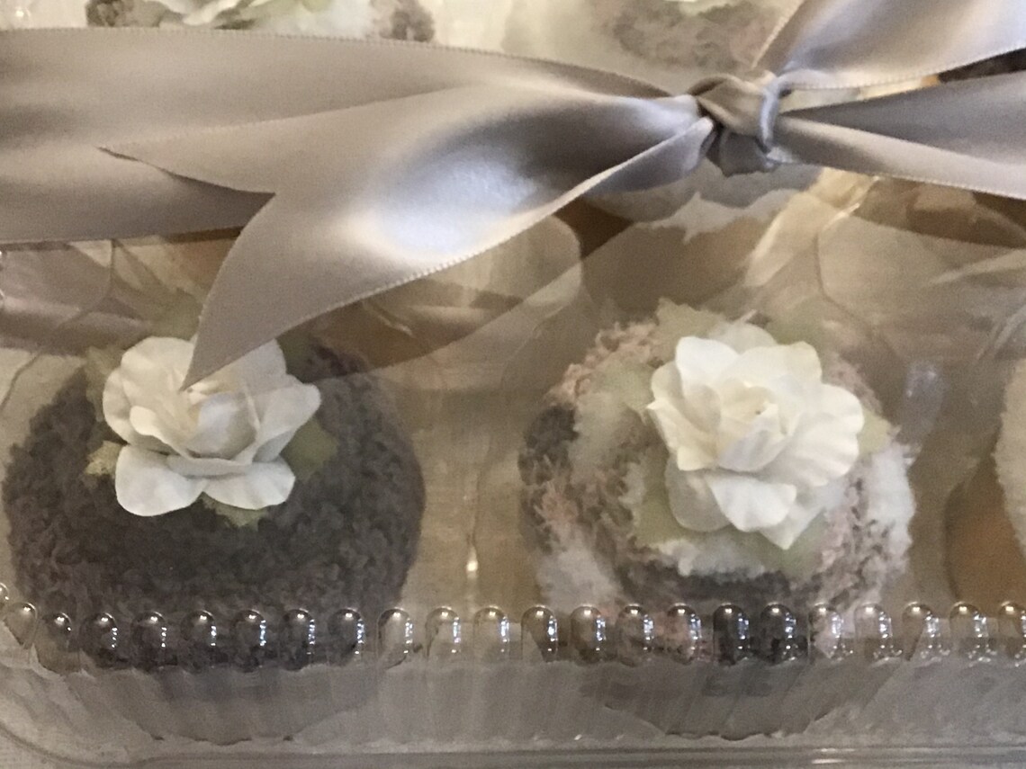 Fuzzy Socks Gift Basket Handcrafted Into Fluffy Cupcakes Etsy