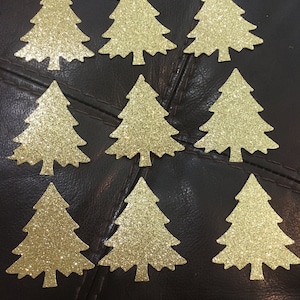 Albero di Natale 2,5', carte. abbellimenti di taglio die. 9 alberi. scrapbooking, coriandoli, alberi invernali, carte vacanza fai da te, tag, spedizione gratuita