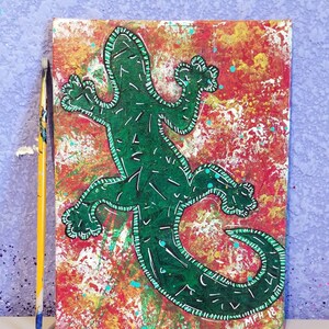 LIZARD | 6x8 | Original Artwork