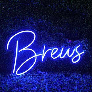Placa de neon estética personalizada, luz LED com nome de família, placa de neon artesanal, placa de neon LED para decoração de parede, placas de neon estéticas para decoração de parede