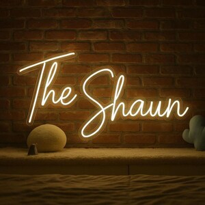 Placa de LED com texto personalizado, placa de LED com luz de neon personalizada, placa estética de neon, placas de neon estéticas para decoração de parede, placa de neon de LED para decoração de parede de sala