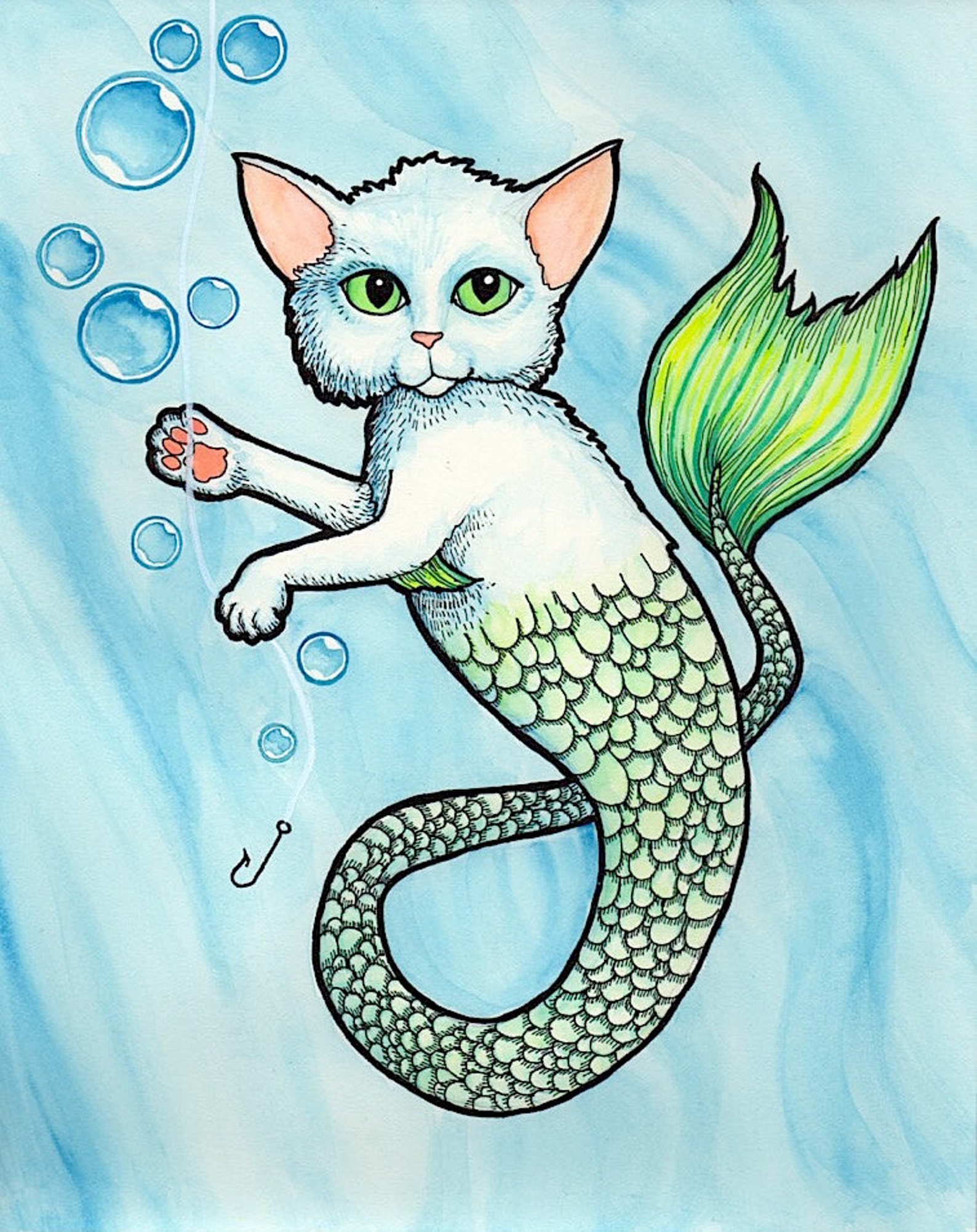 кот с хвостом русалки. котенок русалка. коты русалки. кошка русалка единорог. кот русалка арт.