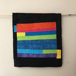 Textile Art Quilted  Wall Hanging
