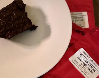 Chocolate-Infused Bavarian Sourdough Starter | 400+ Year-Old German Heirloom | Dehydrated Limited-Edition, Fast Shipping Available