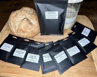 Sourdough Enthusiast’s Ultimate Collection | 8 Artisan Starters | Ancient & Pioneer Cultures | Shipping Upgrades Available