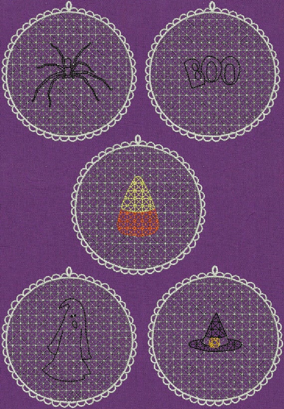 Use Old Cds To Make Set Of 5 Fsl Halloween Decorations Etsy