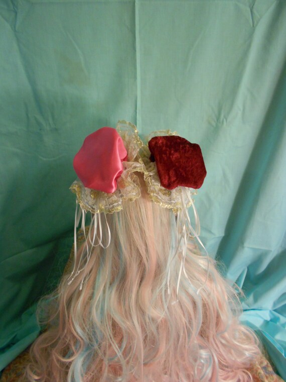 Hair Bun Covers Asian Style Odango Anime Gothic Lolita Etsy