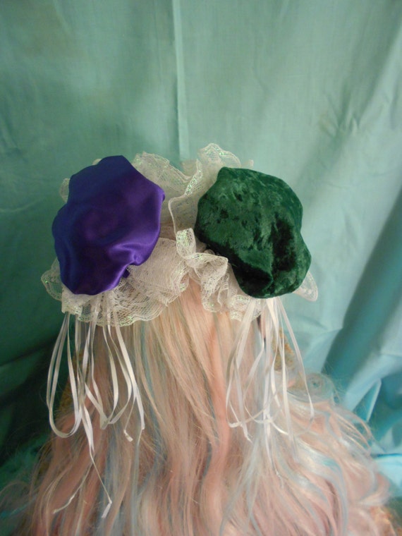 Hair Bun Covers Asian Style Odango Anime Gothic Lolita Etsy