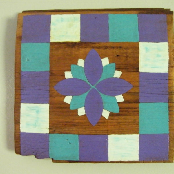 Hand Painted Quilt Blocks Etsy