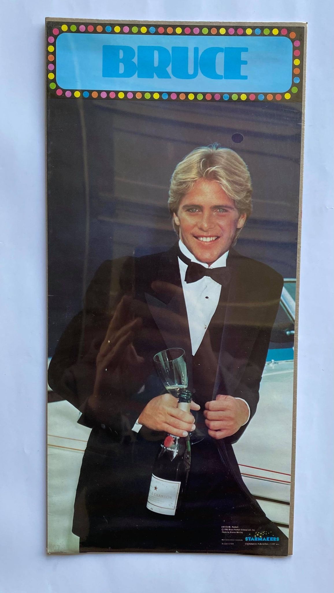 Vintage 1983 Bruce Penhall Mini-poster 7