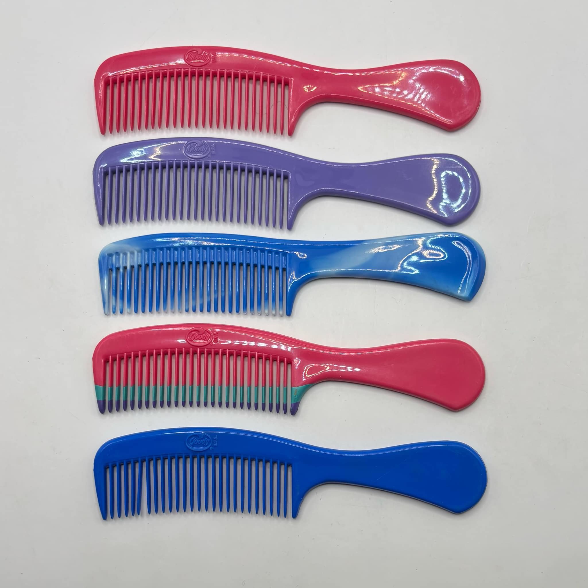 VTG Lot 4 RICHARD KERR Plastic Rhinestone HAIR COMBS & Tension HAIR CLIP France Hair Combs France Indiana Vintage Hair Accessories for sale  main image 3