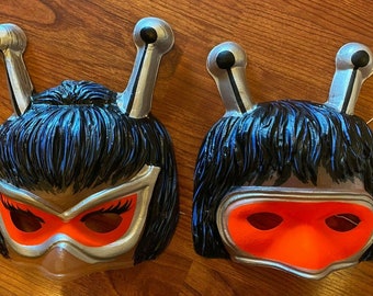Vintage Ben Cooper Bugaloos Joy & IQ Mask - Unused Warehouse Stock - Sid and Marty Krofft