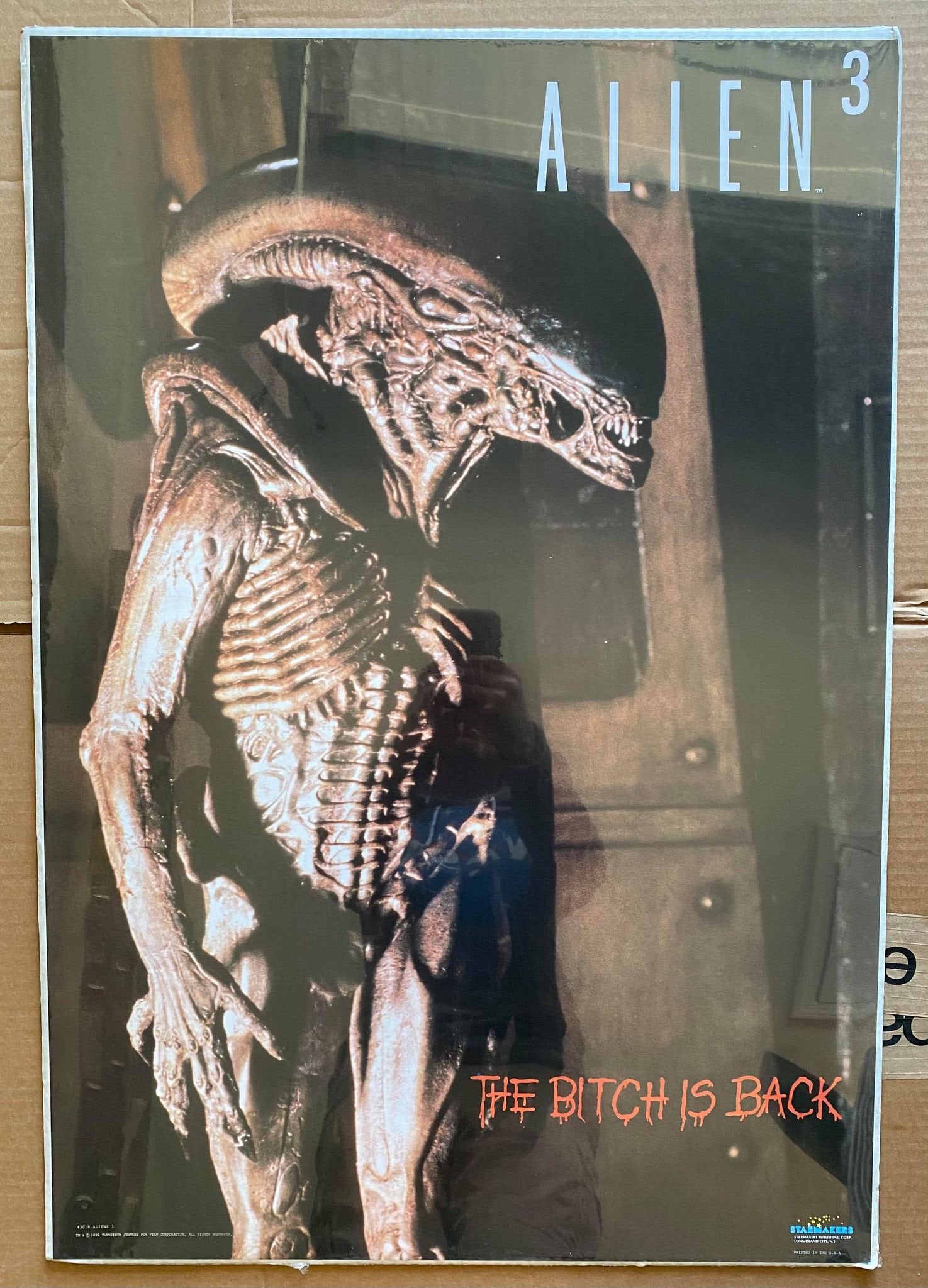 エイリアン3 USオリジナル映画ポスター エイリアン3 US版オリジナルポスター - 映画ポスター専門店