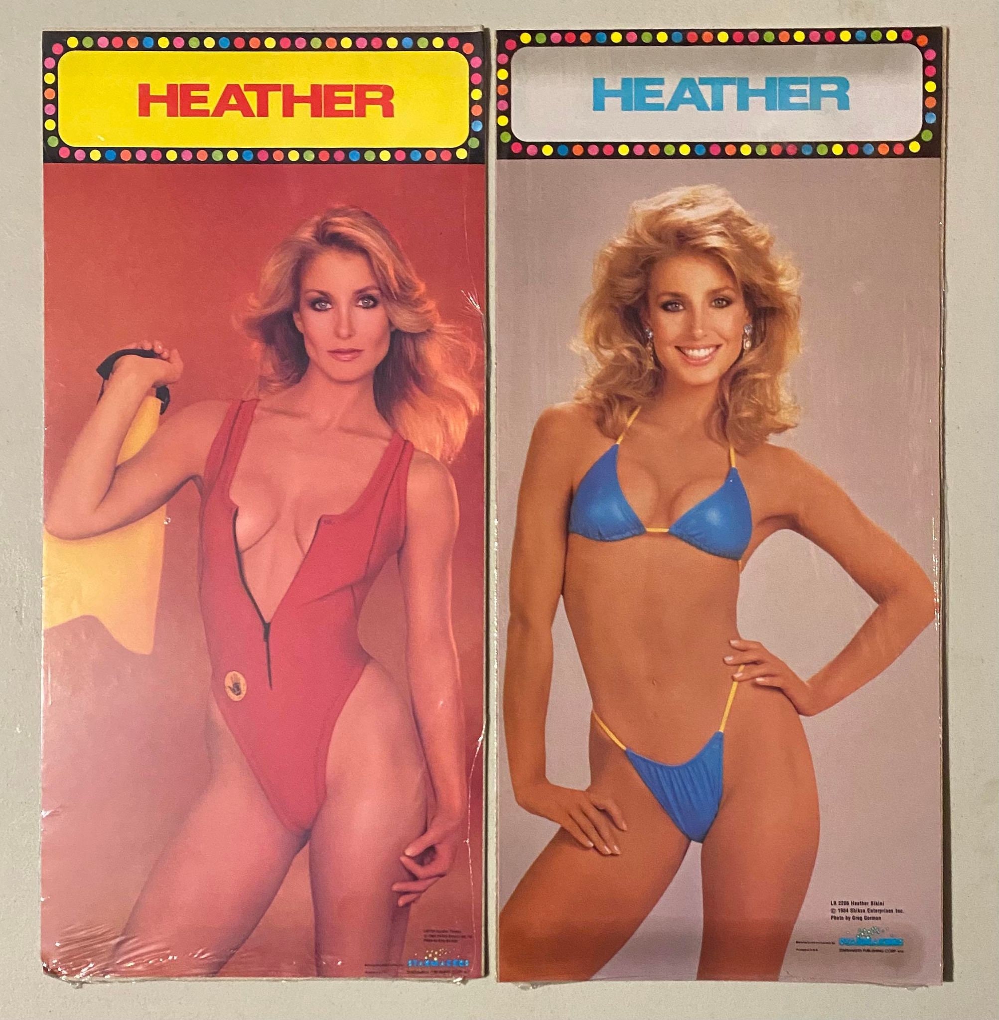 Heather thomas 80's poster
