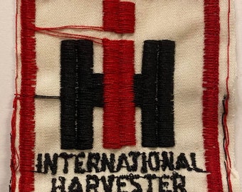 Vintage 1970s International Harvester 2.5" x 2.75" Untrimmed Patch