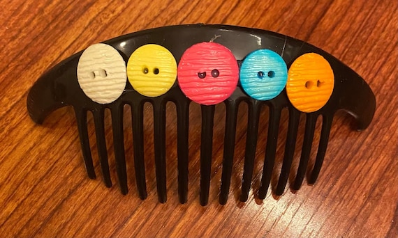 Old hair Barrett’s & comb Hair Barrettes – 1928 Jewelry main image 3