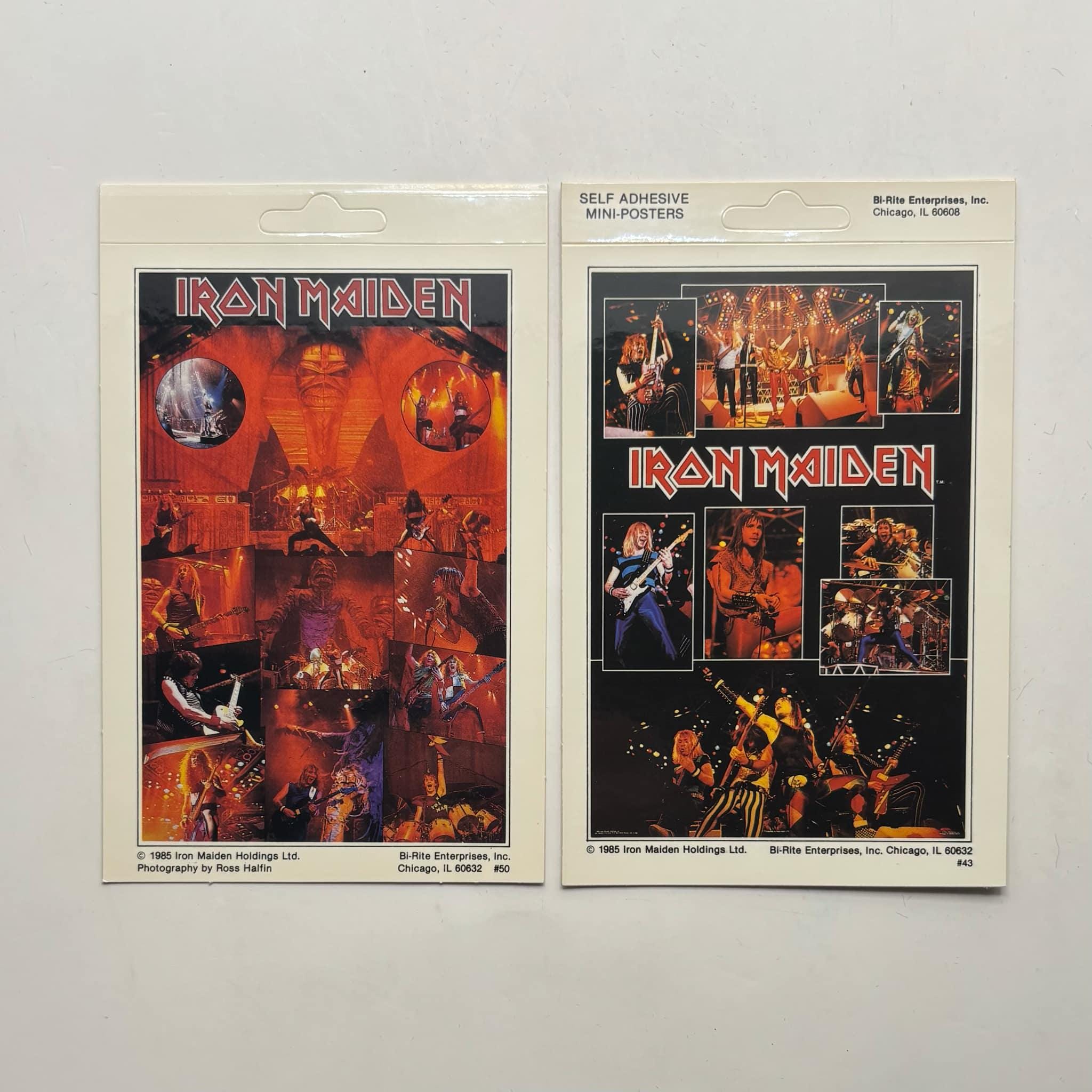 Vintage Iron Maiden Poster - Etsy Canada