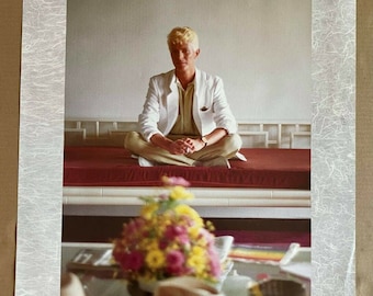 Vintage & Original 1984 David Bowie 23" x 35" Bi-Rite Poster Unused Stock