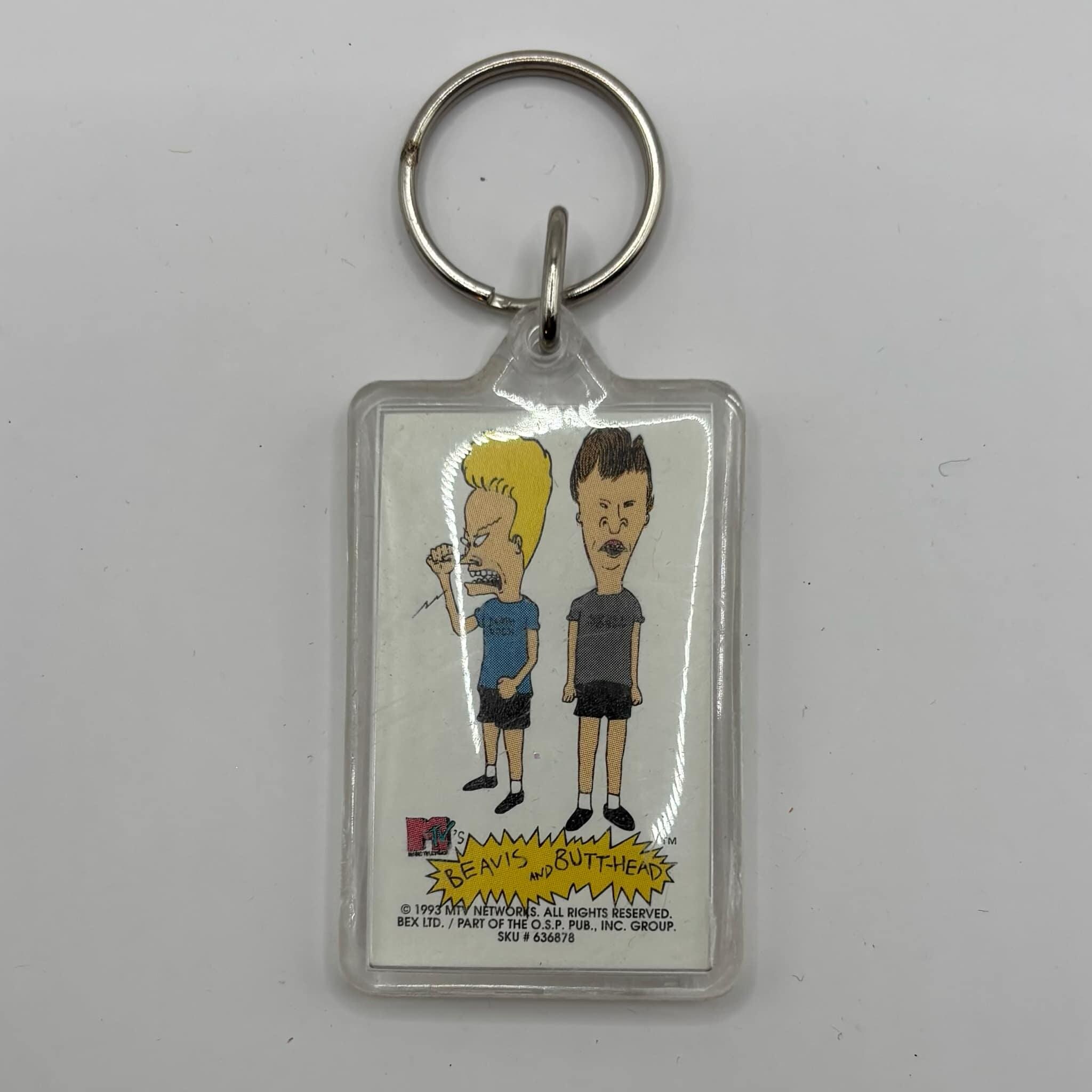 Beavis and Butthead MTV 1993 Acrylic Keychain - Unused - Etsy