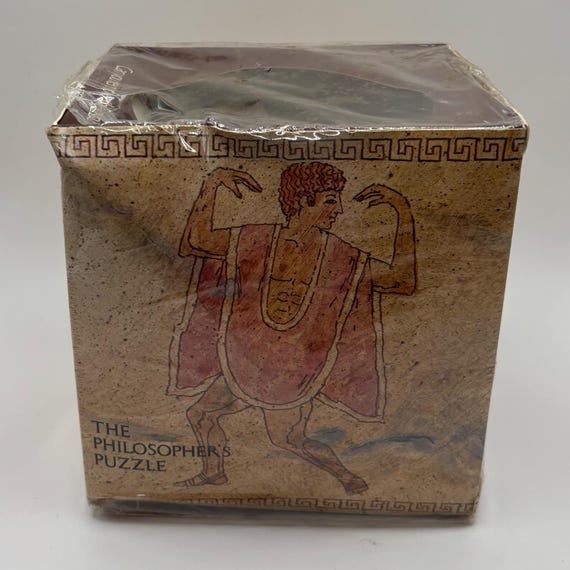 Vintage 1973 Plato's Secret Puzzle Game - Unused & Sealed - Old Store Stock