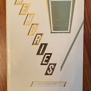 1950s High School Graduation Memories Photo and Record Album - Unused!