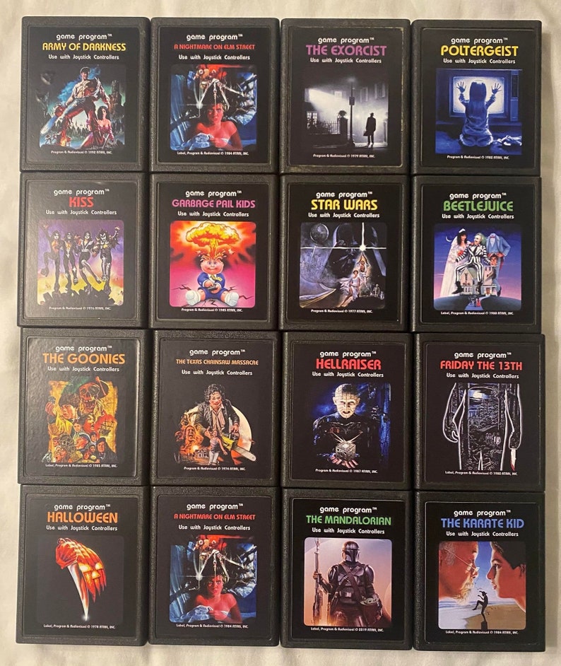 Custom Atari 2600 Escape From New York Video Game Cartridge - Etsy