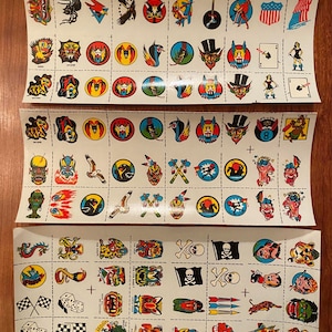 Vintage Sheet of Impko Water Decals - Your Choice - Old Warehouse Stock