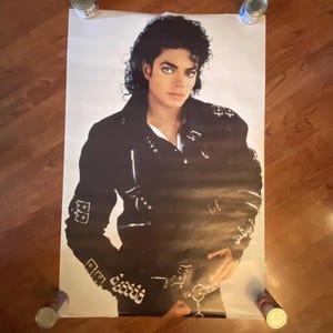 Vintage & Original 1987 Michael Jackson BAD 23