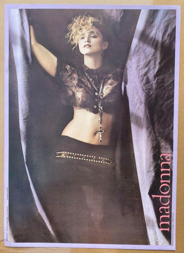 Vintage Madonna Posters - Etsy
