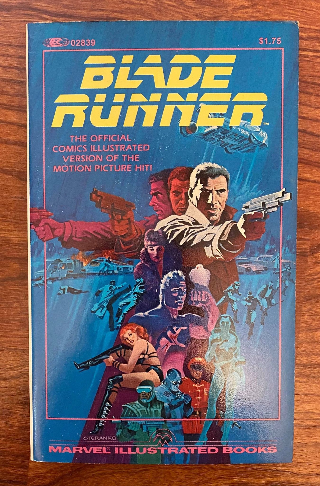 Vintage Marvel Illustrated Books Blade Runner - 1982 - Unused Store Stock