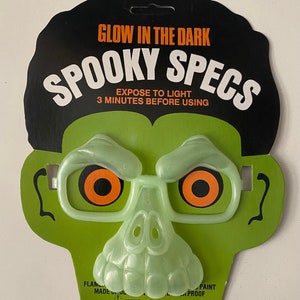 Ben Cooper Glow In The Dark Halloween Spooky Specs - Unused