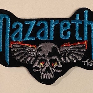 Vintage 1980s Nazareth Rock & Roll Band Patch - Unused Store Stock