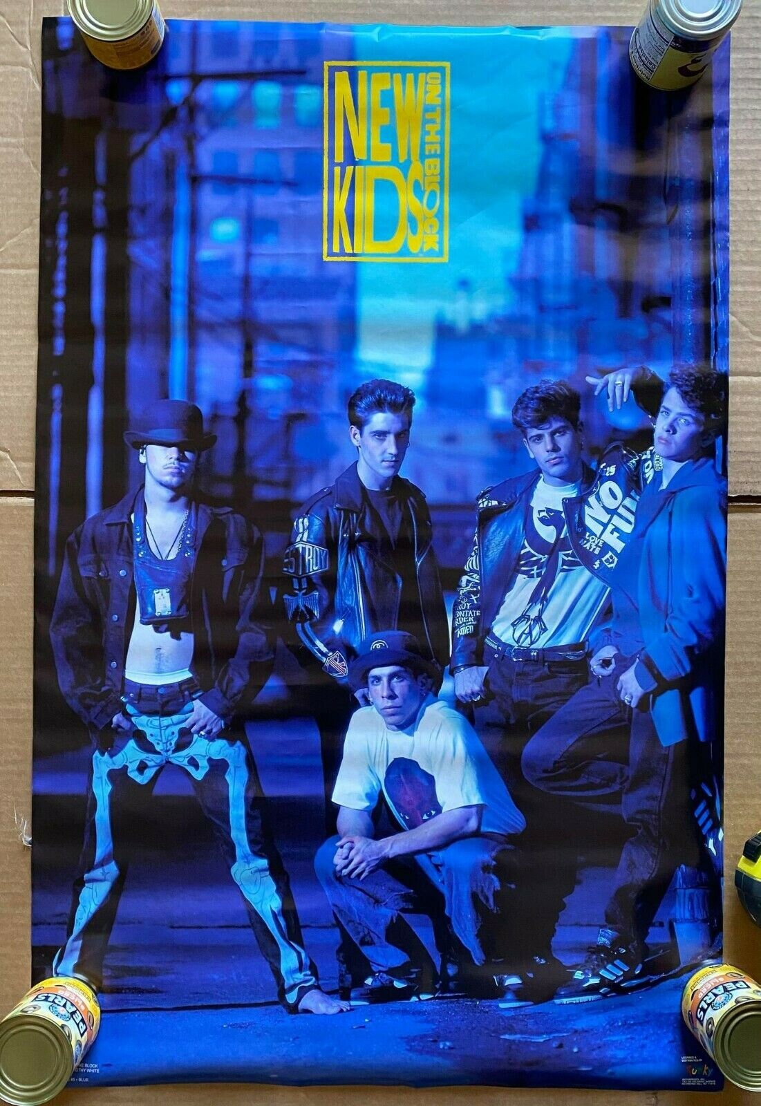 New Kids on the Block Hangin' Tough Poster 22x34