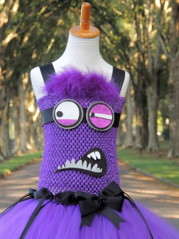 Adulto / Damas / Mujer Malvada / Traje inspirado en purple Minion