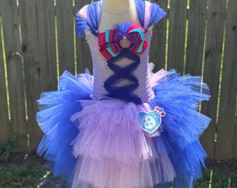 Adult / Ladies / Women's My Little Pony Izzy Moonbow Inspired Costume with Ears and Horn