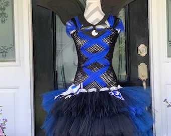 Adult / Ladies / Women's  My Little Pony Nightmare Moon Inspired Costume with Wing Set