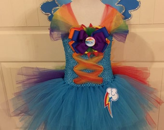 Rainbow Dash / My Little Pony / Dress up / Birthday / Goft - Etsy