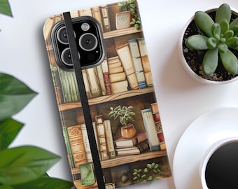 Book Lover Faux Leather Wallet Phone Case