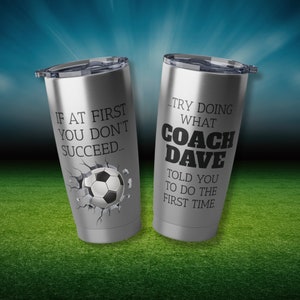 Personalized Coach Gift from players end of Season team gift Thank You Coach custom Coffee Cup Coach  Tumbler  personalized  assistant coach