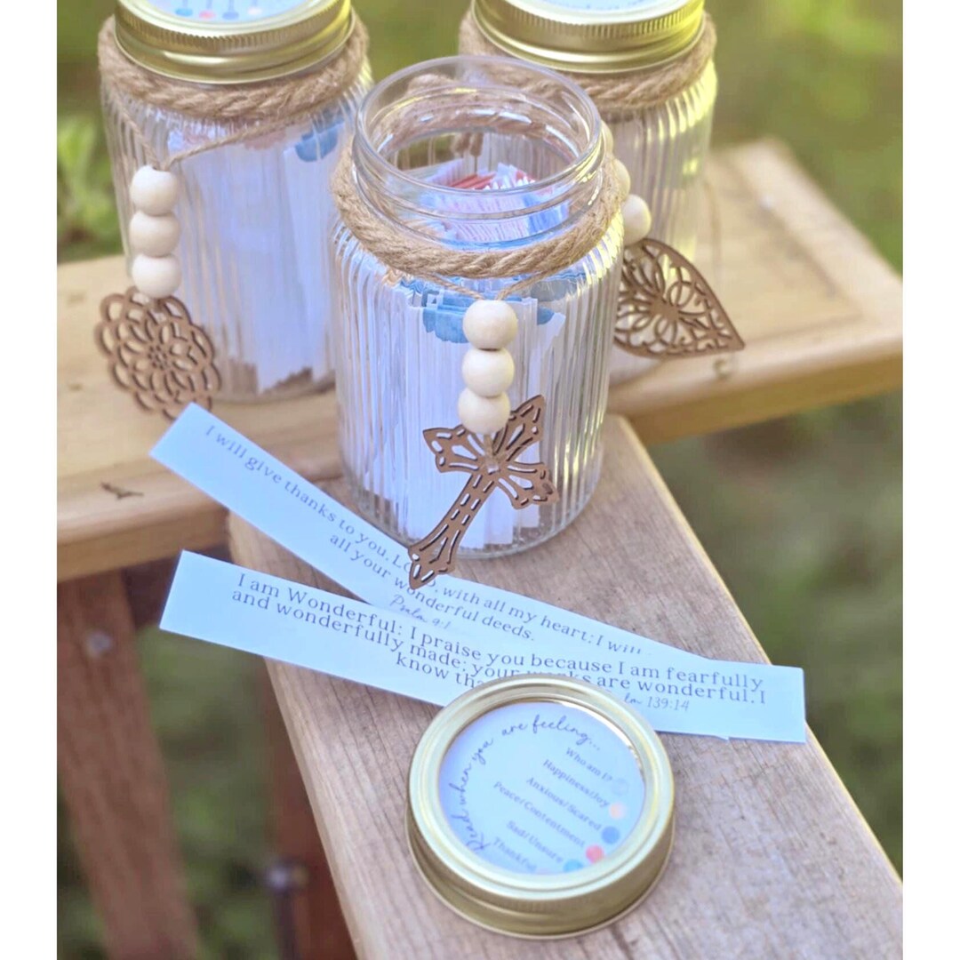 Bible Verse Jar: Christian Gift for Comfort & Inspiration - Etsy