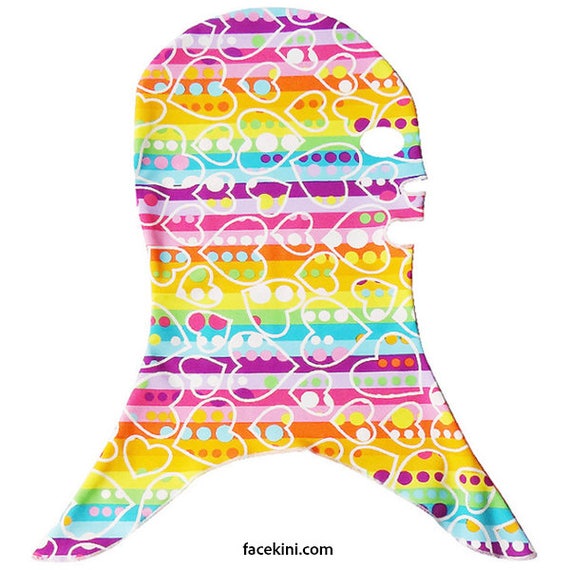 Facekini face mask for sun protection. UPF 50 Rating Etsy