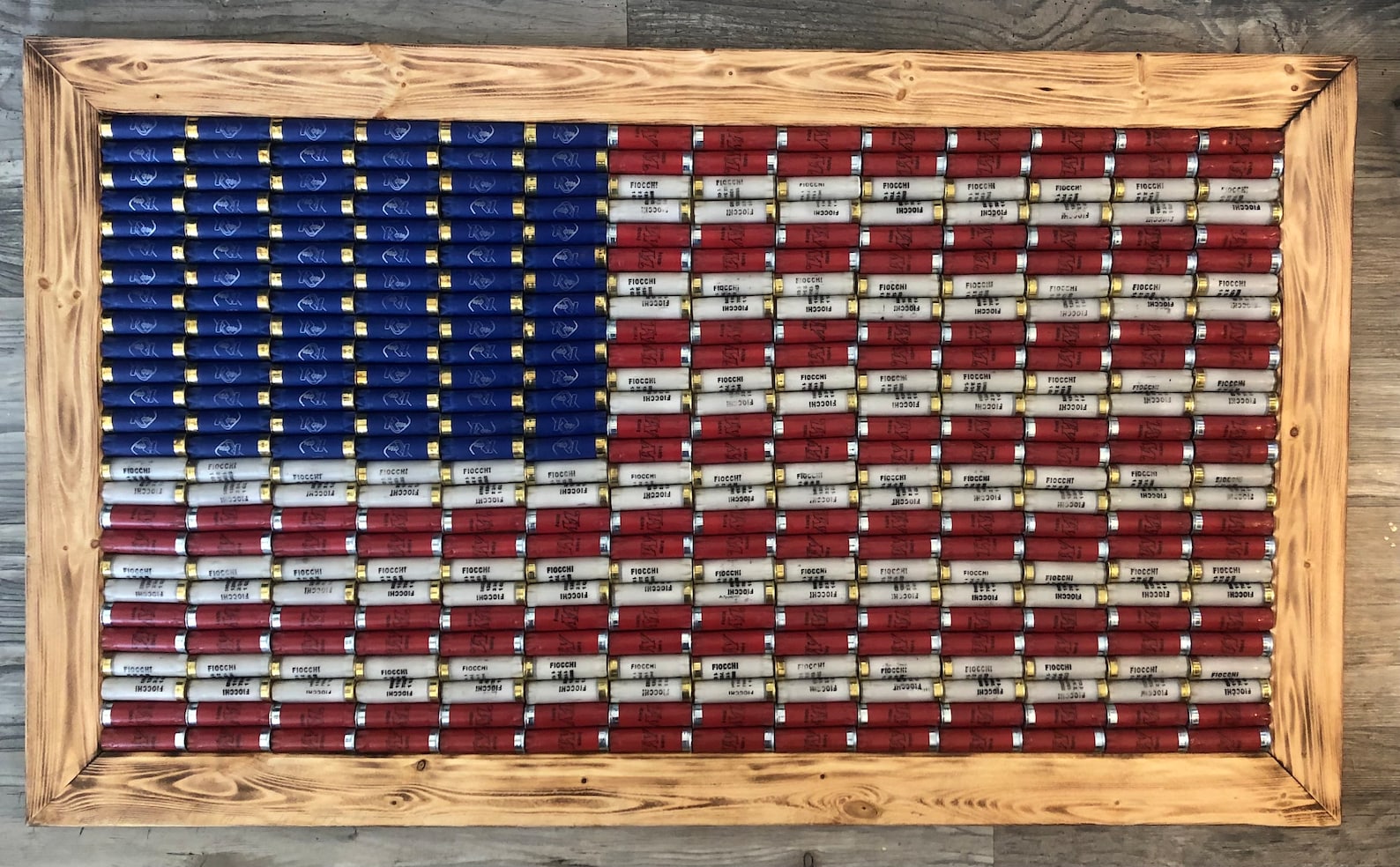 Large Shotgun Shell American Flag - Etsy