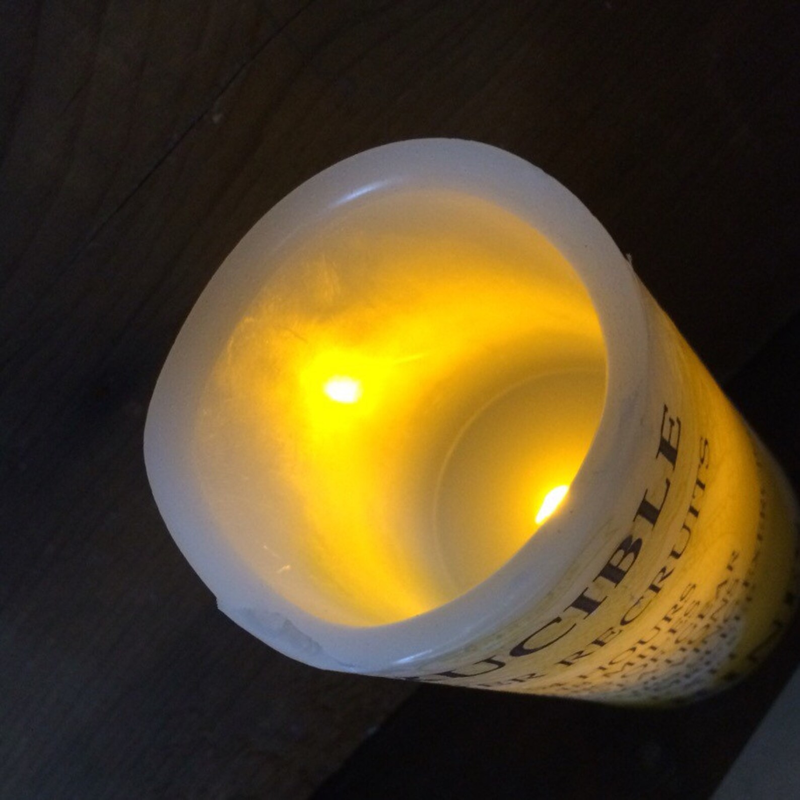 CRUCIBLE CANDLE With Flag United States Marine Corps USMC Etsy