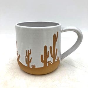 Cactus Landscape Ceramic Mug