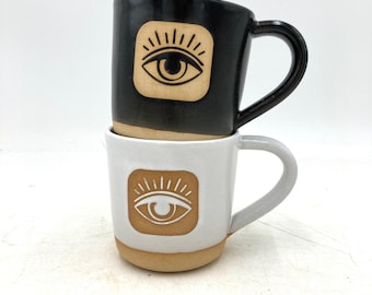 Handmade Eye Ceramic Mug