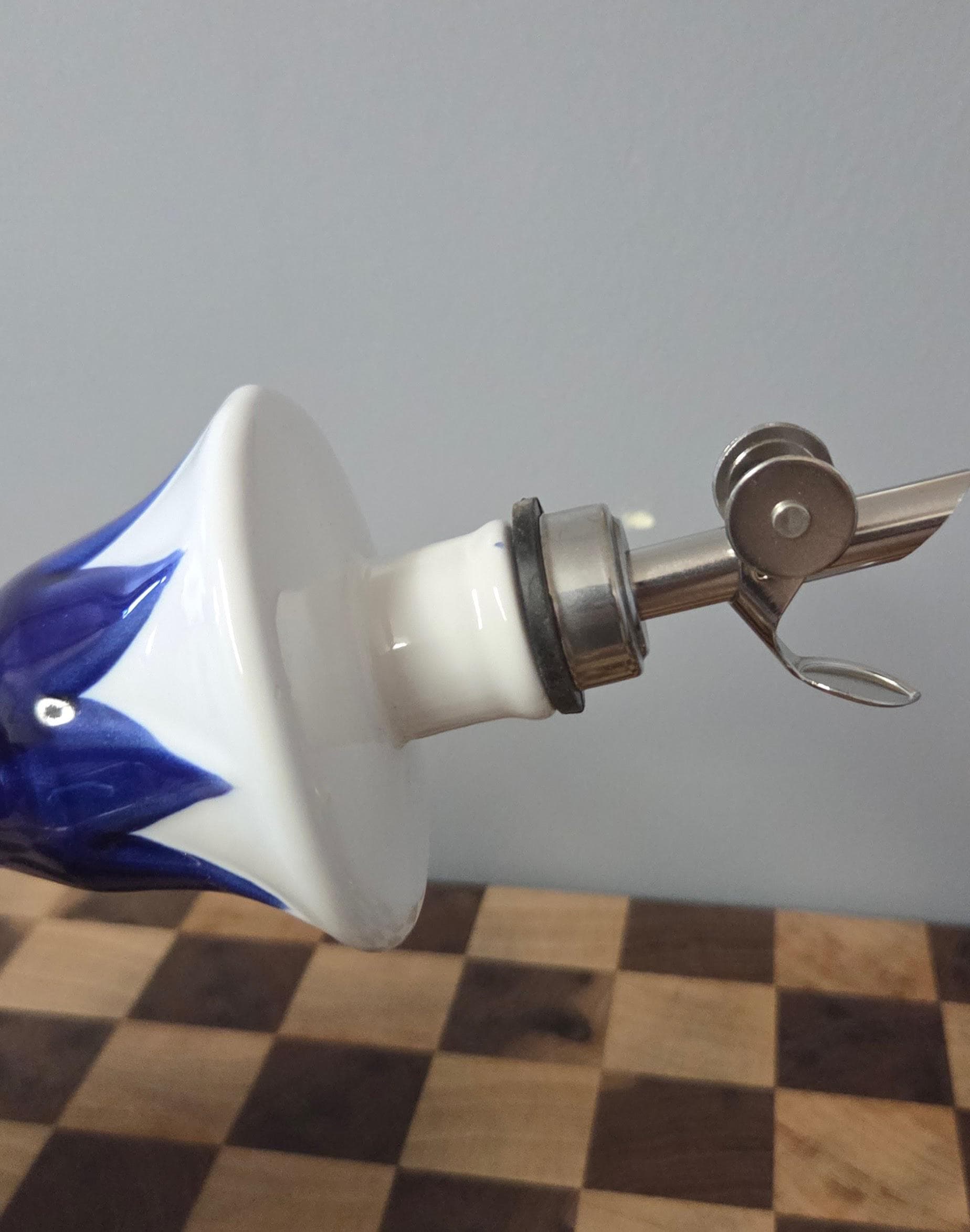 Hand Painted Clase Azul Tequila Bottle Olive Oil Dispenser - Etsy