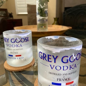 2 Grey Goose Rocks Glasses or Tumbler