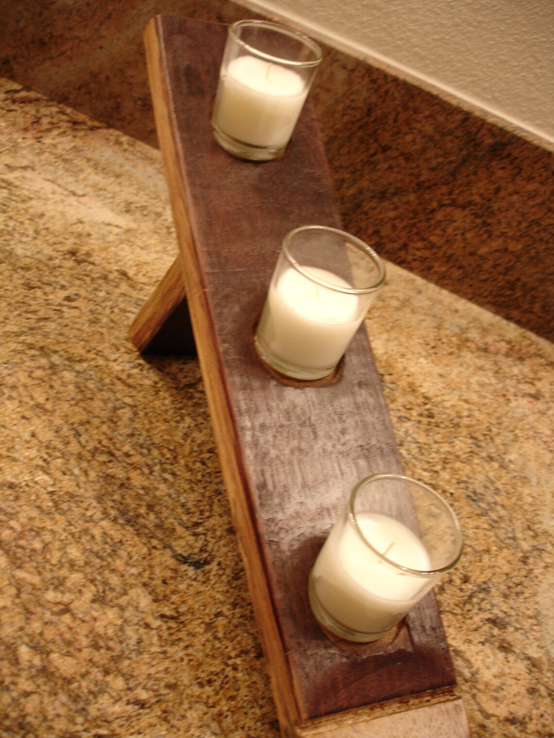 Wine Barrel Candle Holder Etsy